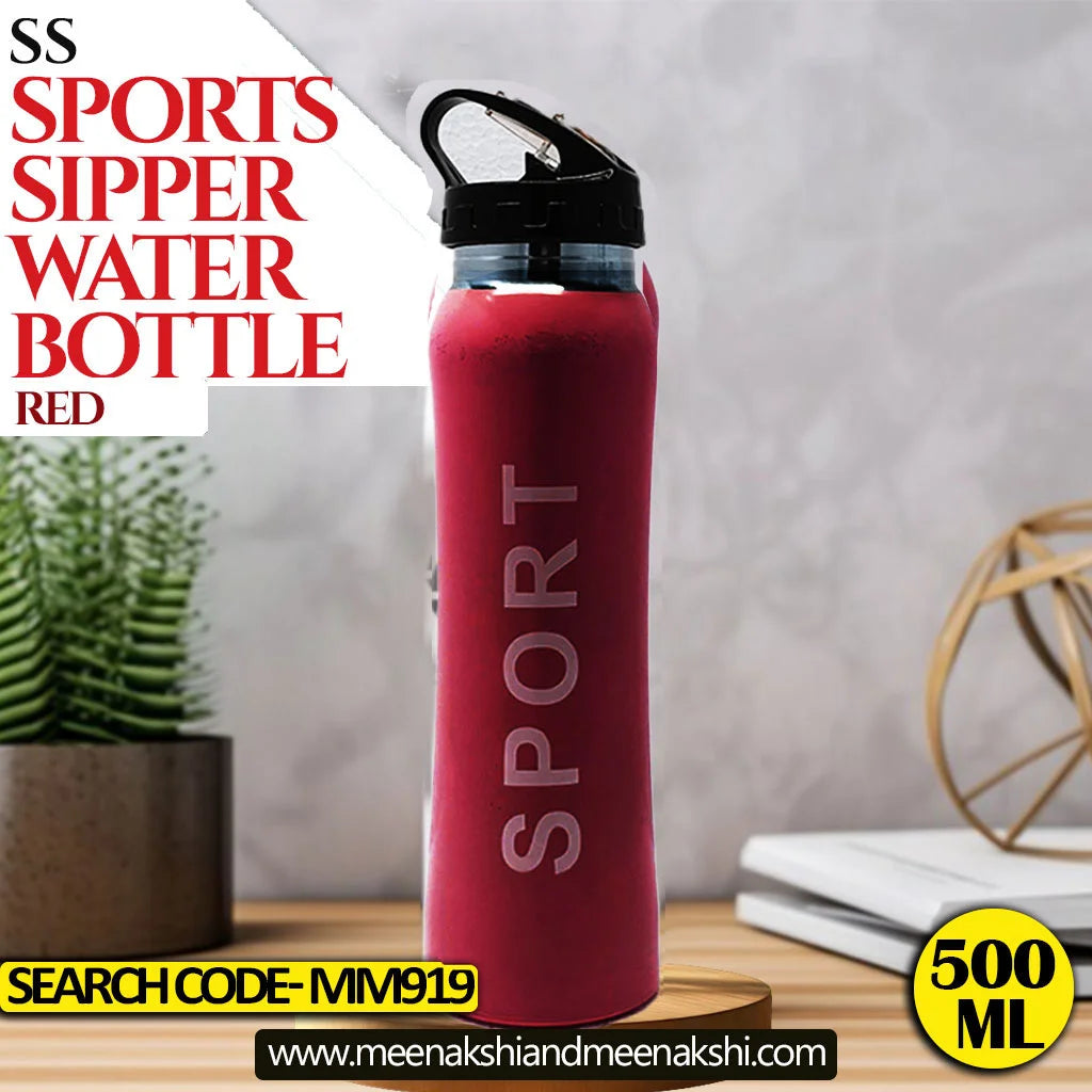 SPORTS SS SIPPER BOTTLE 500 Red MM919