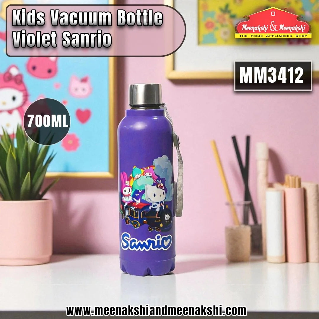 Kids Vacuum Bottle 700ml Violet Sanrio MM3412