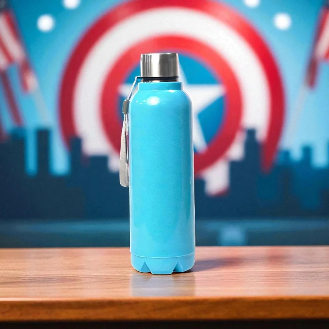 Kids Vacuum Bottle 700ml SkyBlue Captain America MM3415
