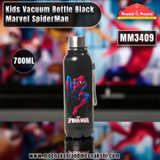 Kids Vacuum Bottle 700ml Black Marvel SpiderMan MM3409