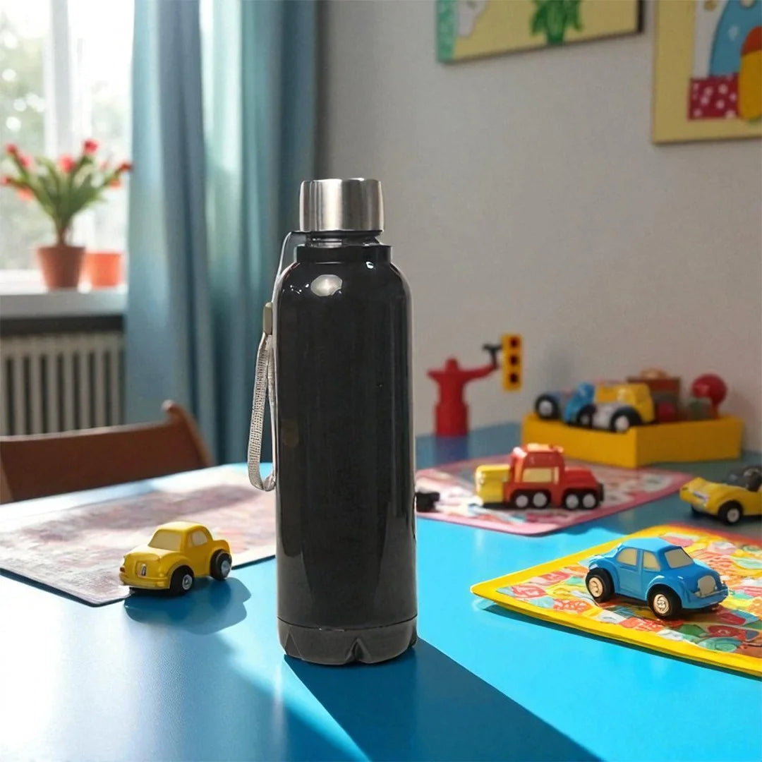 Kids Vacuum Bottle 700ml Black PIXAR MM3406