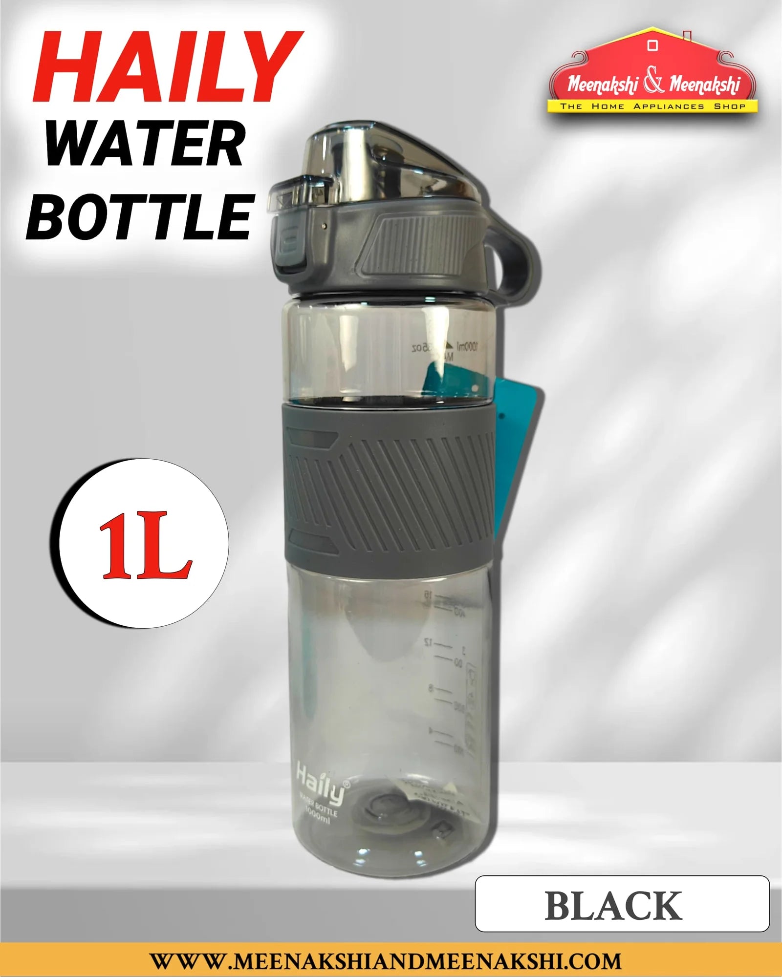 Haily Water Bottle Black MM2700