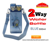 2 Way Water Bottle Blue 500 ml MM876