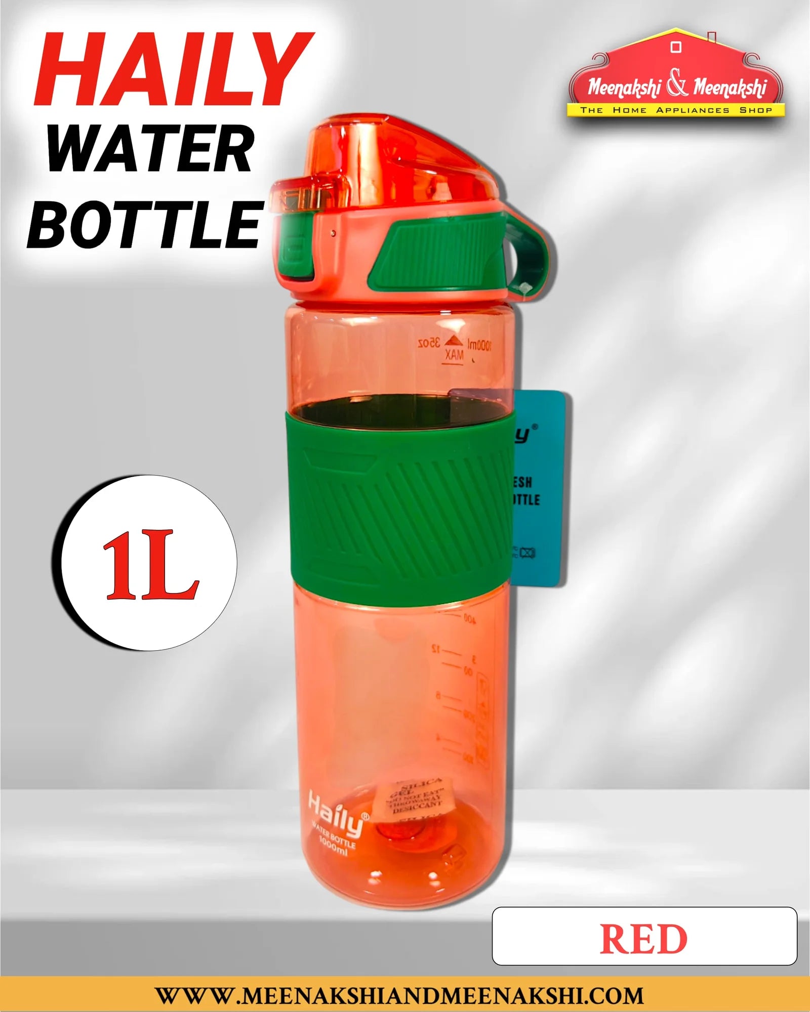 Haily Water Bottle Red MM2699