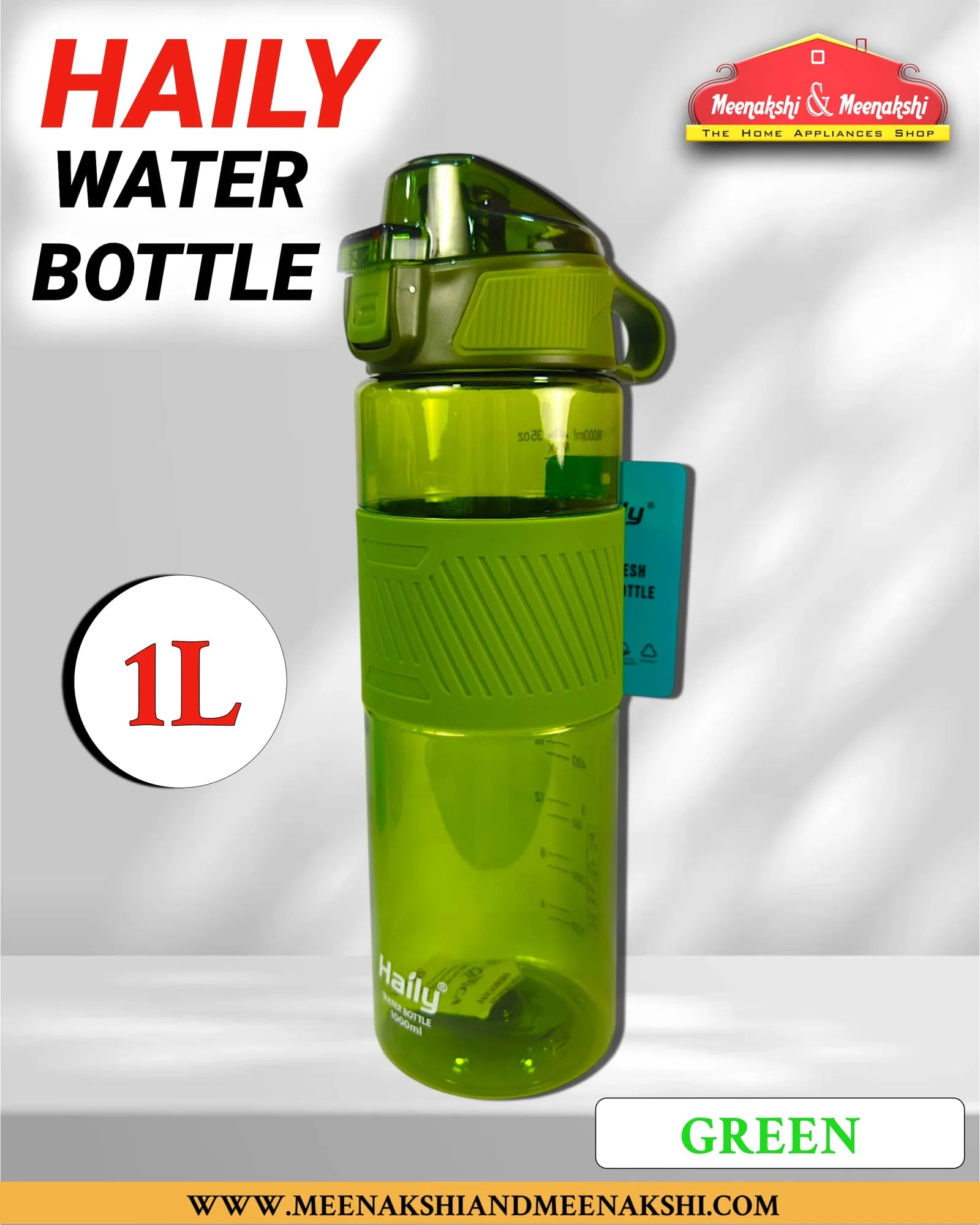 Haily Water Bottle Green MM2697