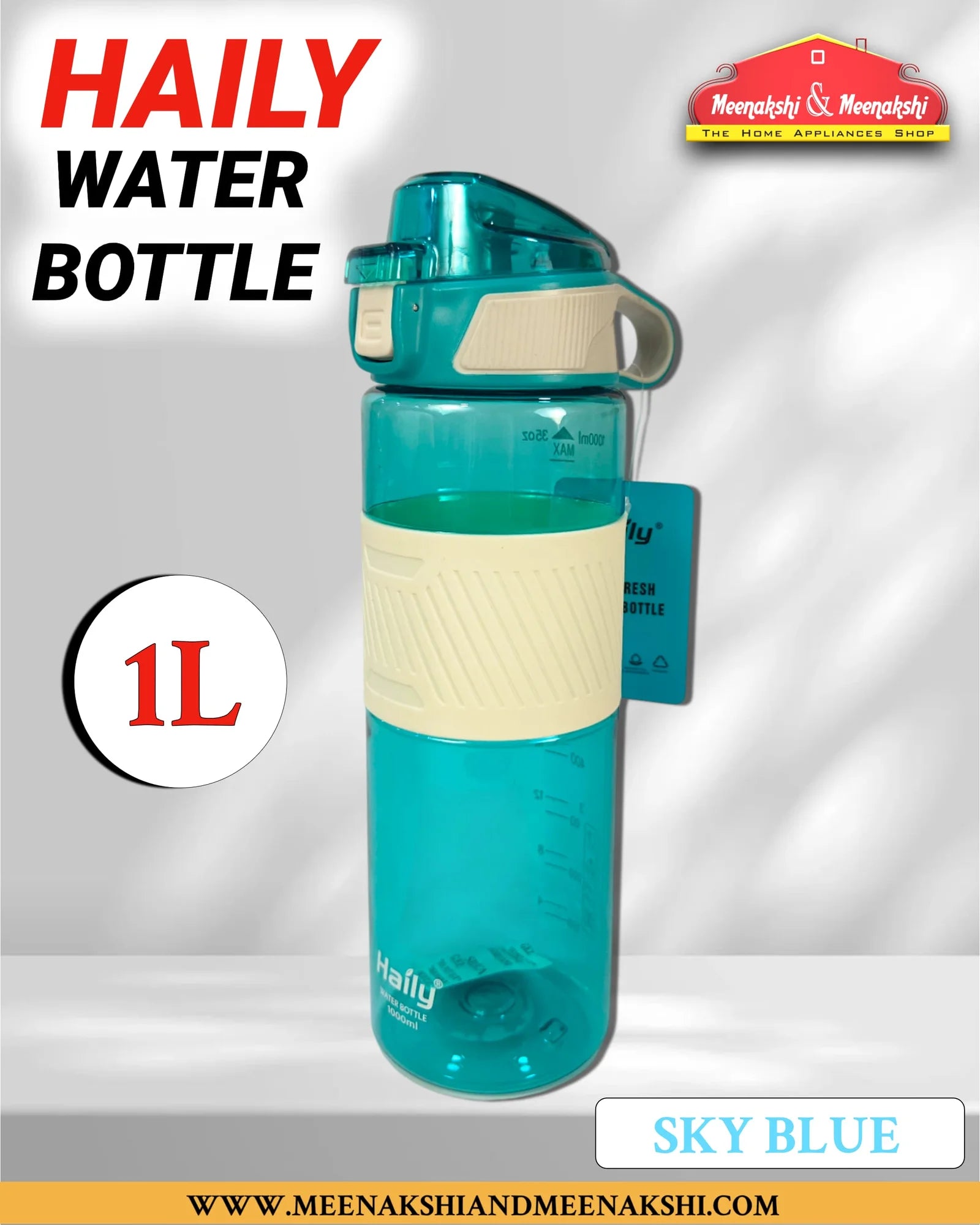 Haily Water Bottle Sky Blue MM2696