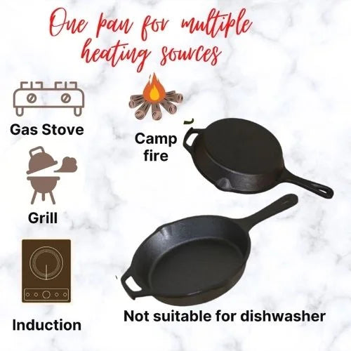 CI Long Handel Skillet-8.5 INCH