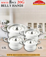 MM SS 8PCS 20G BELLY HANDI