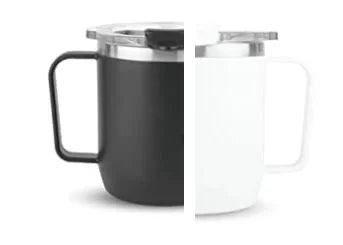 250ml Vaccum Mug with Sipper Lid Black