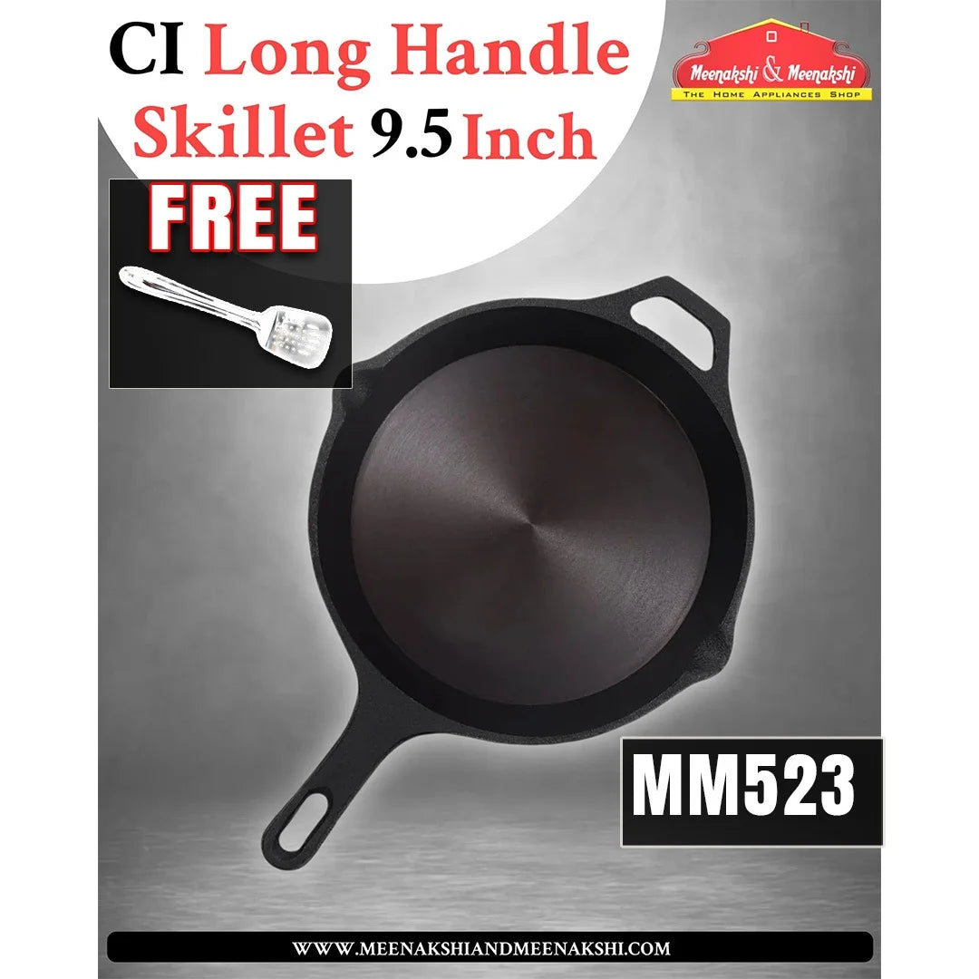 CI Long Handel Skillet-9.5 INCH