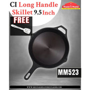 CI Long Handel Skillet-9.5 INCH
