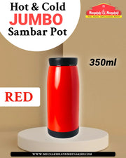 Hot & Cold Jumbo Sambar Pot Red 350ml MM2383
