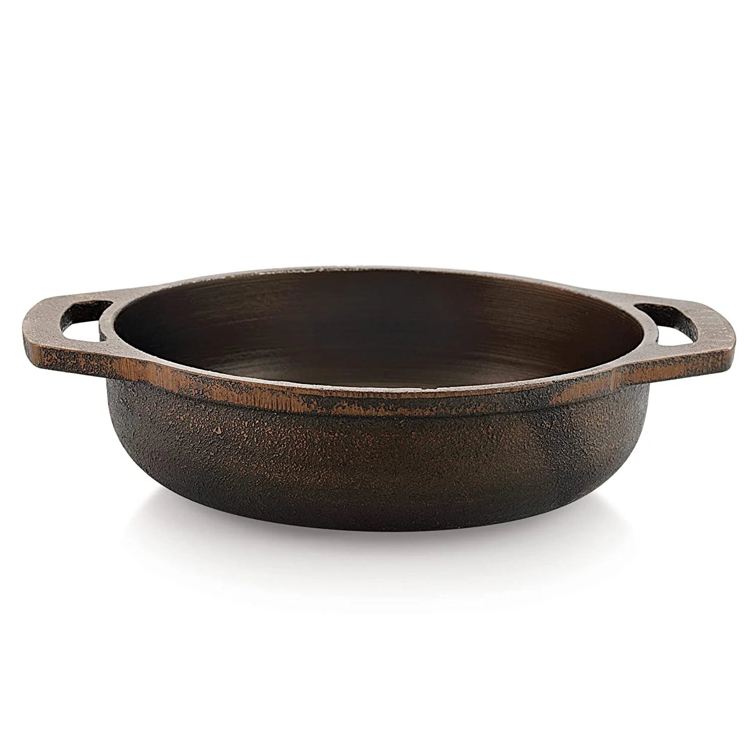 CI FLAT KADHAI 9 Inch