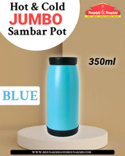 Hot & Cold Jumbo Sambar Pot Blue 350ml MM2381