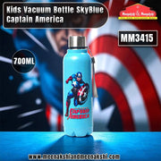 Kids Vacuum Bottle 700ml SkyBlue Captain America MM3415