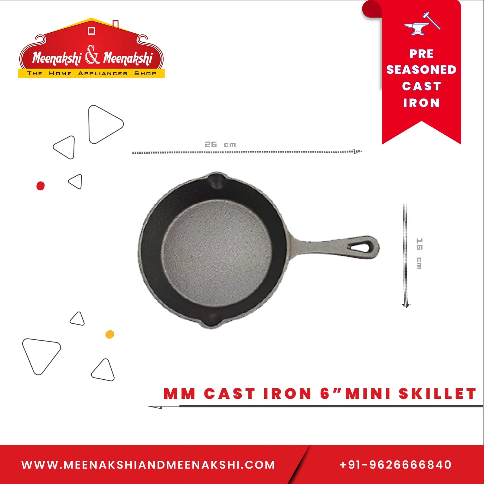 MM Mini Skillet 6 inch