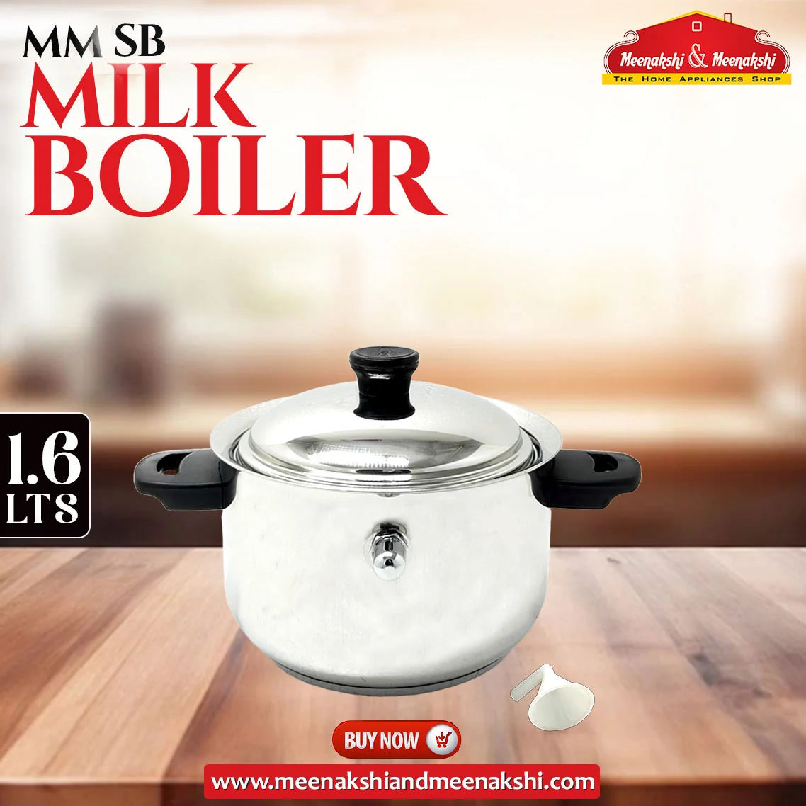 MM SB MILK BOILER 1.6 LTS MM1192