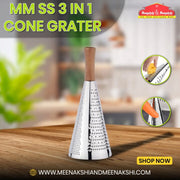 MM SS 3 in 1 Cone Grater MM2808