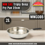 MM SAS Triply Deep Fry Pan 22cm/2L MM3305