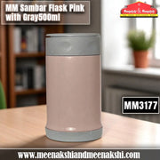 MM Sambar Flask Pink with Gray 500ml MM3177