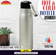 Hot & Cold Bottle 500 ml Silver MM741