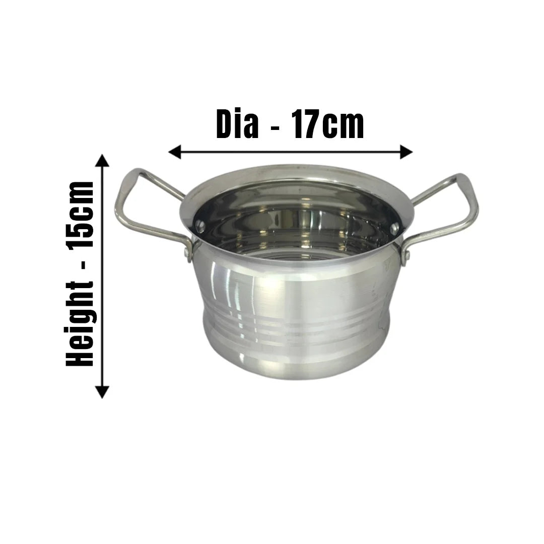 MM SS 20 Guage Bangalori Pot 2L MM3038