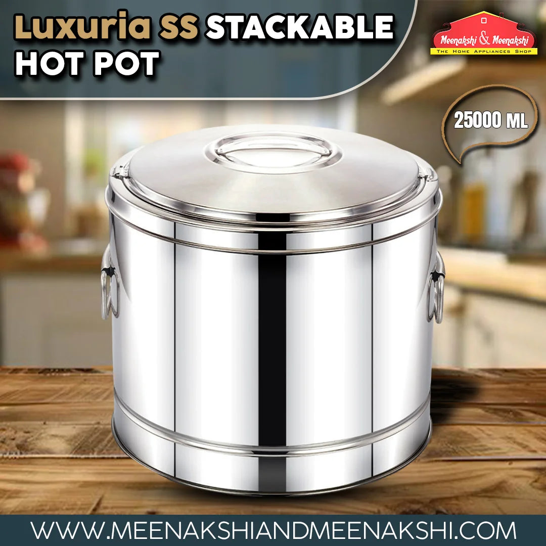 Luxuria SS Stackable HotPot 25000ml MM3011