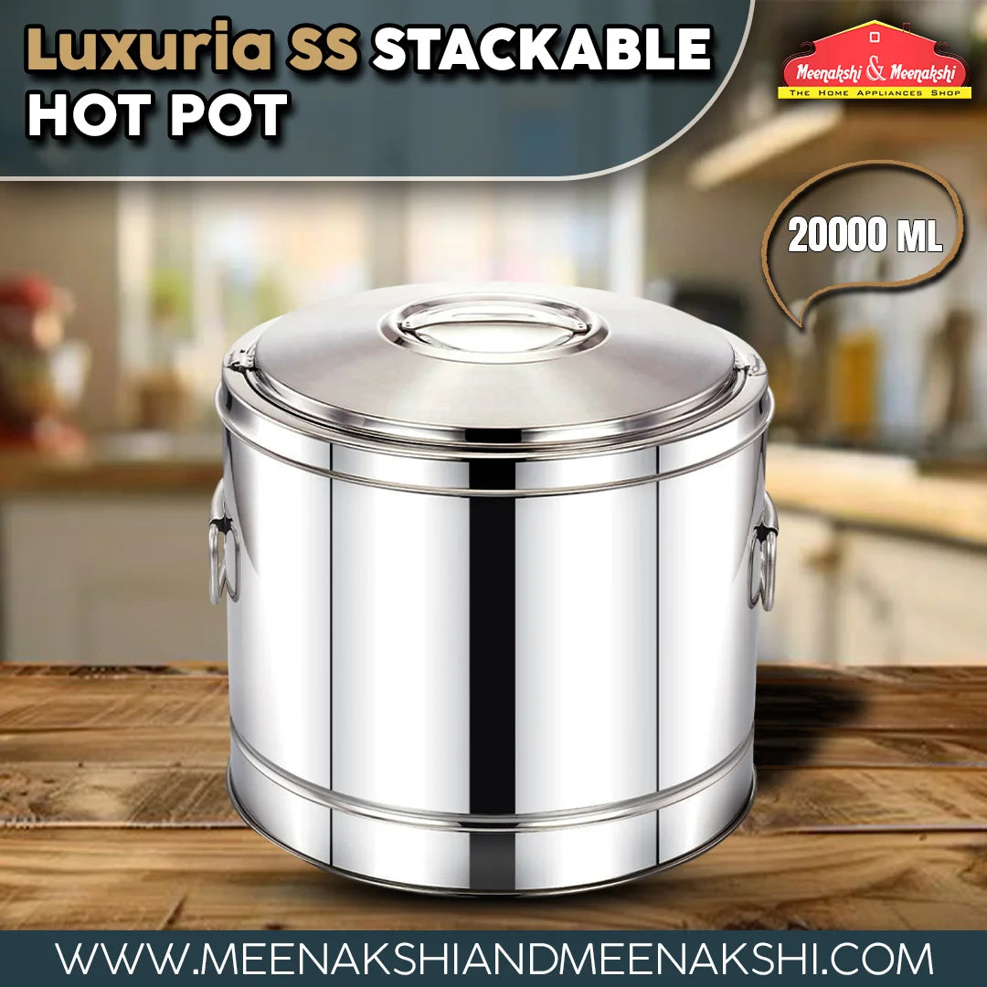Luxuria SS Stackable HotPot 20000ml MM3010