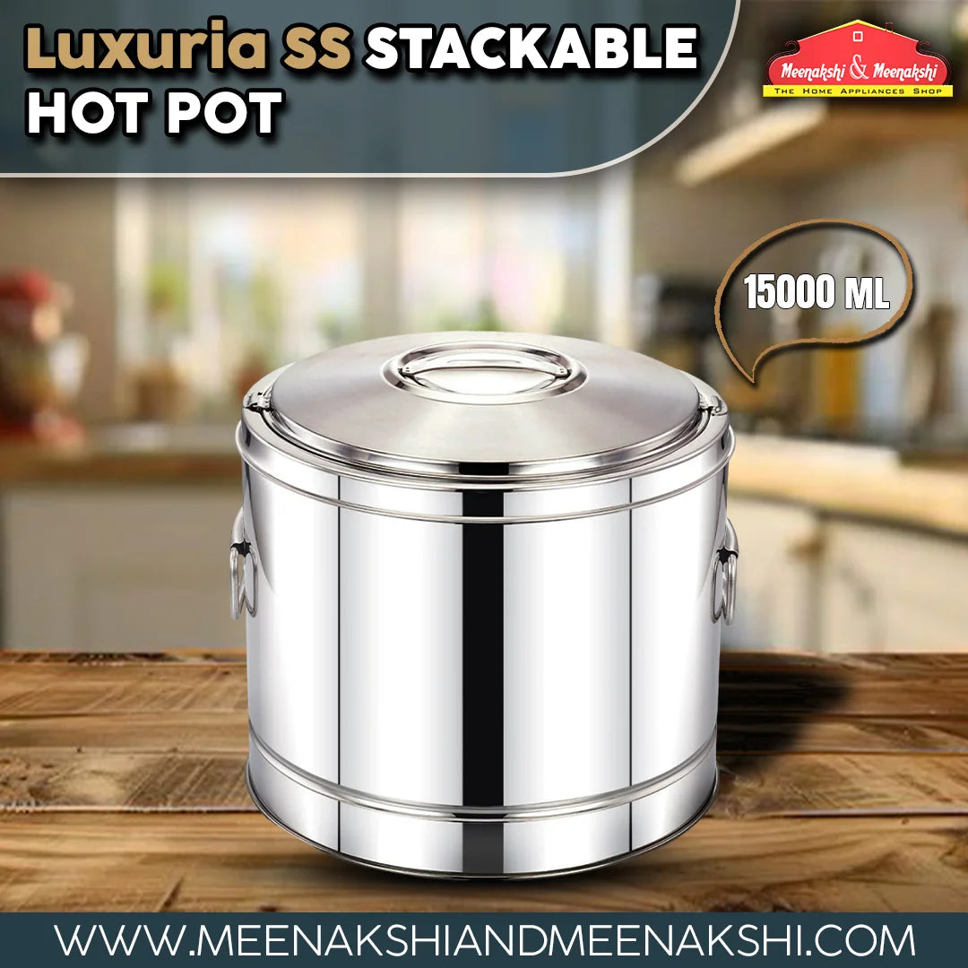 Luxuria SS Stackable HotPot 15000ml MM3009