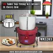 MM20 Table Top Tilting Grinder 3L Cherry Red MM3203