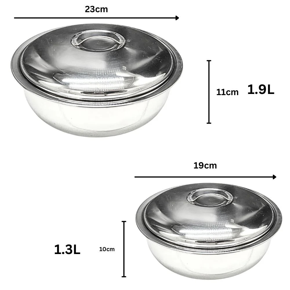 MM SS 4pcs serving dish