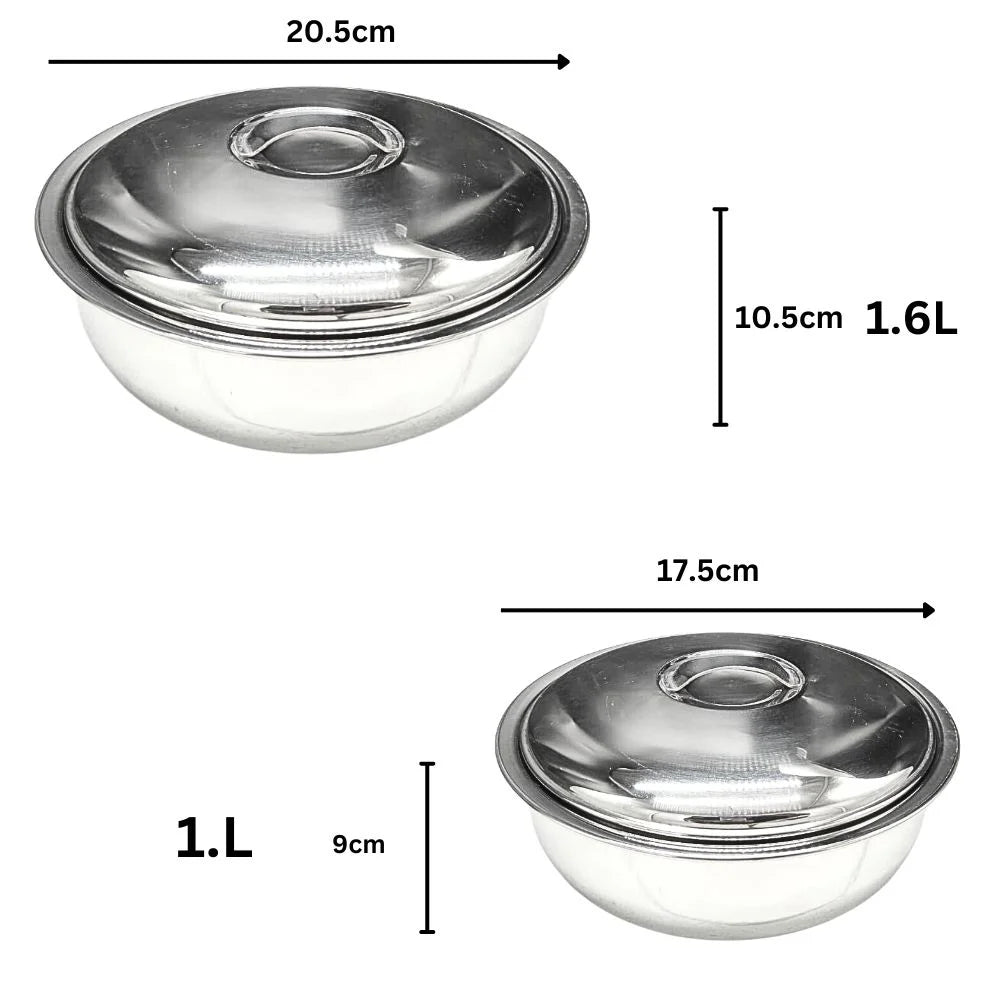 MM SS 4pcs serving dish