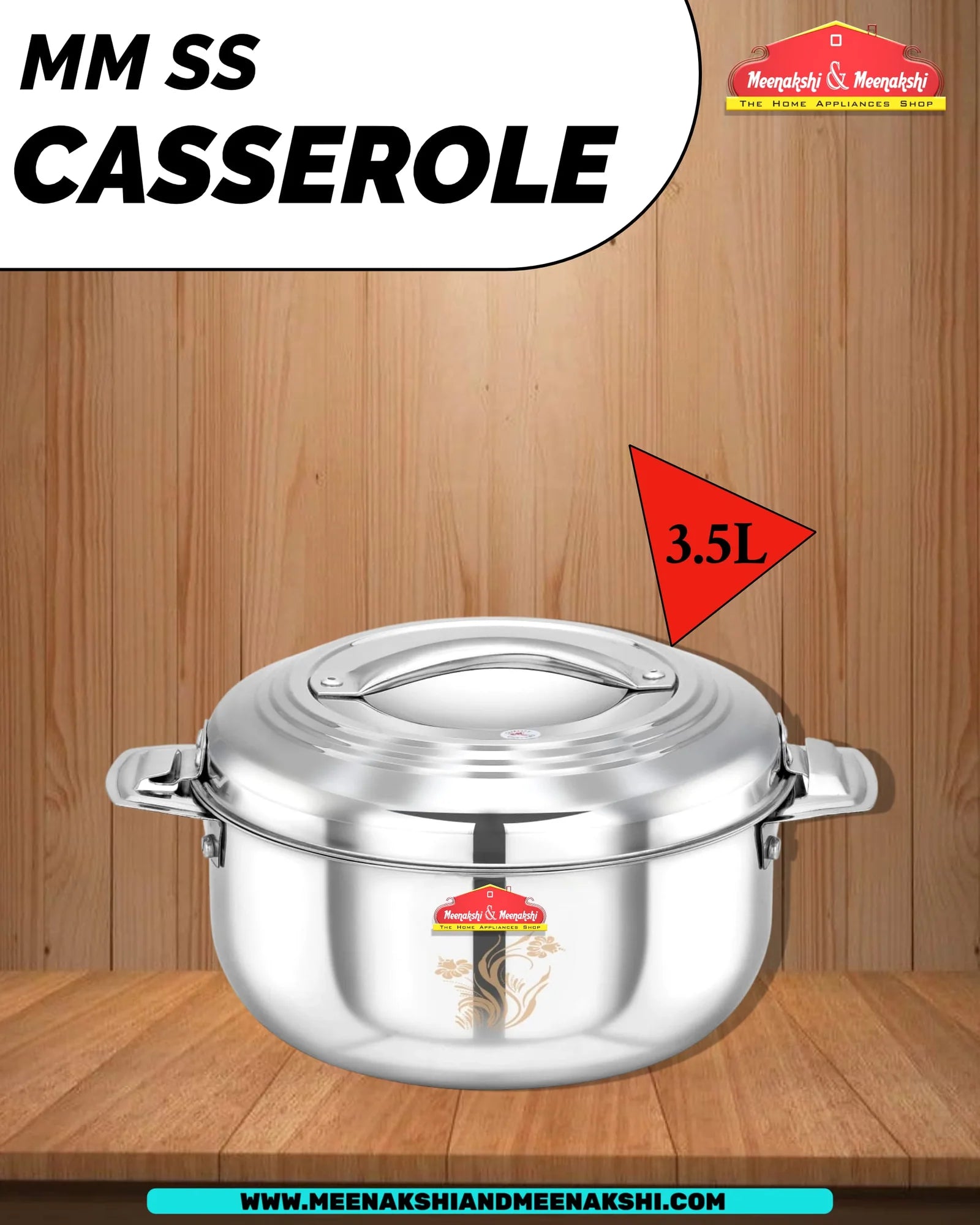 MM SS Deluxe Dish Casserole 3500 ml