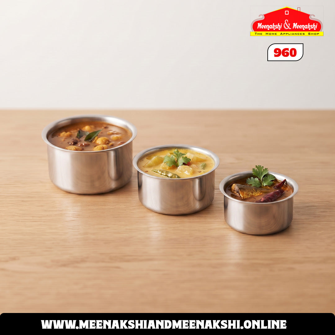 MM Thickply 3PCS Baby Tope Set Without Lid 960