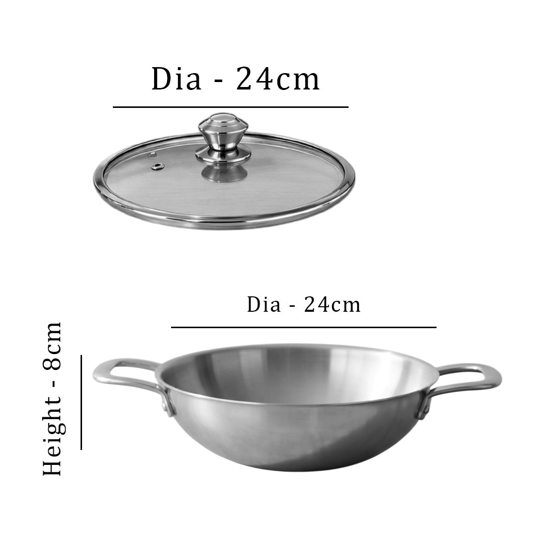 MM Triply 4PCS Cookware Combo 1202