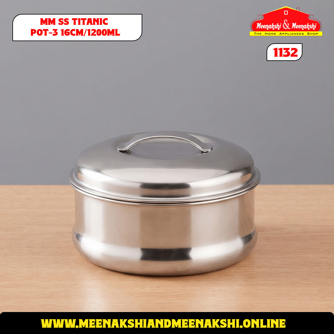 MM SS Titanic Pot-3 16cm/1200ml 1132