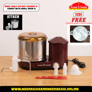 MM03 Table Top Wet Grinder 2L Cherry With Small Drum 1L 1151