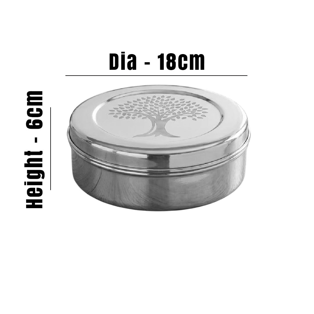 MM SS Chappathi Dabba N0-11 18cm/1.3L 1128