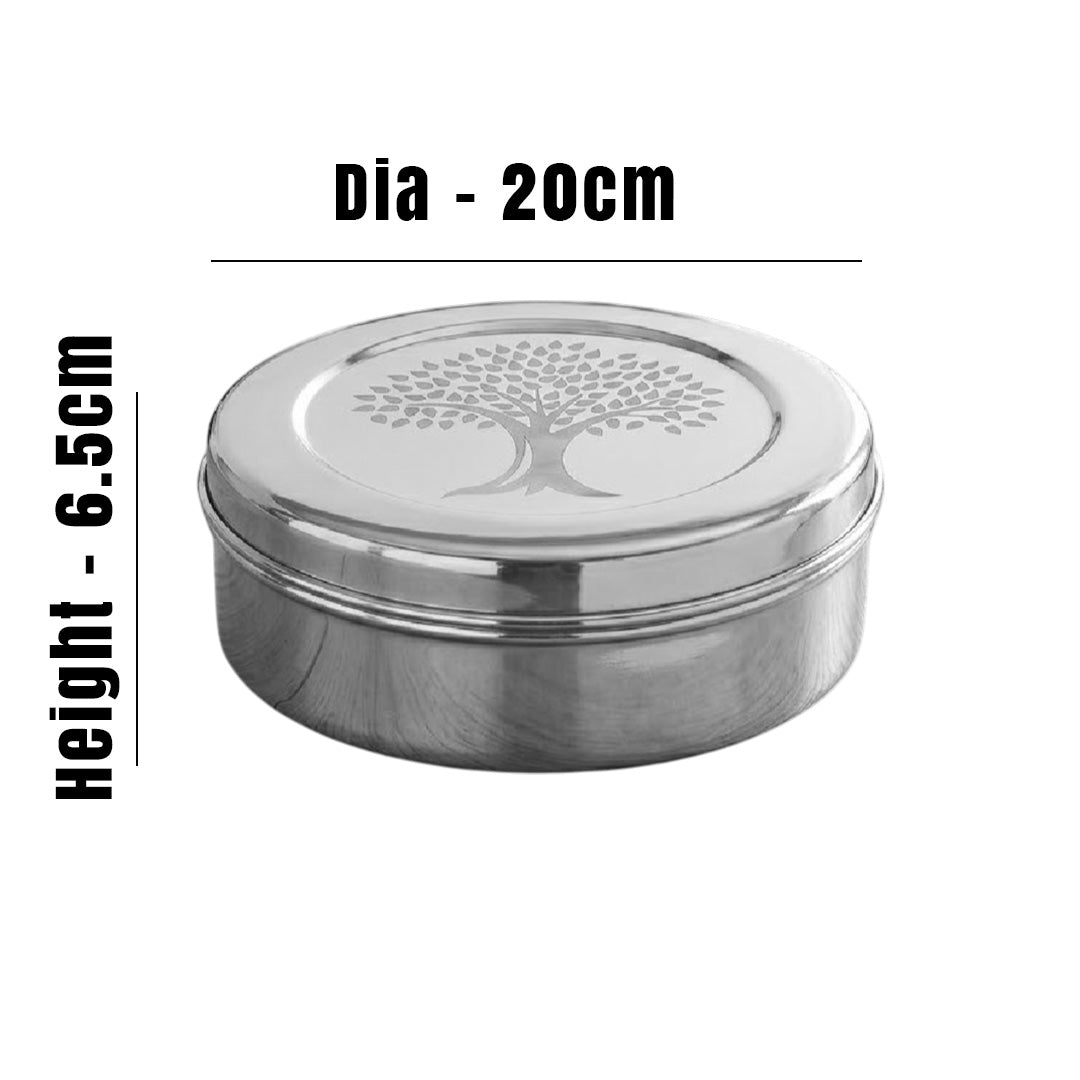 MM SS Chappathi Dabba N0-12 20cm/1.4L 1129