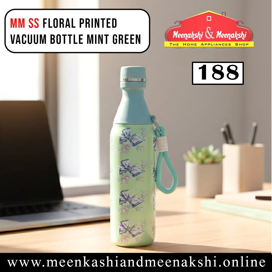 MM SS Floral Printed Vaccum Bottle 500ml