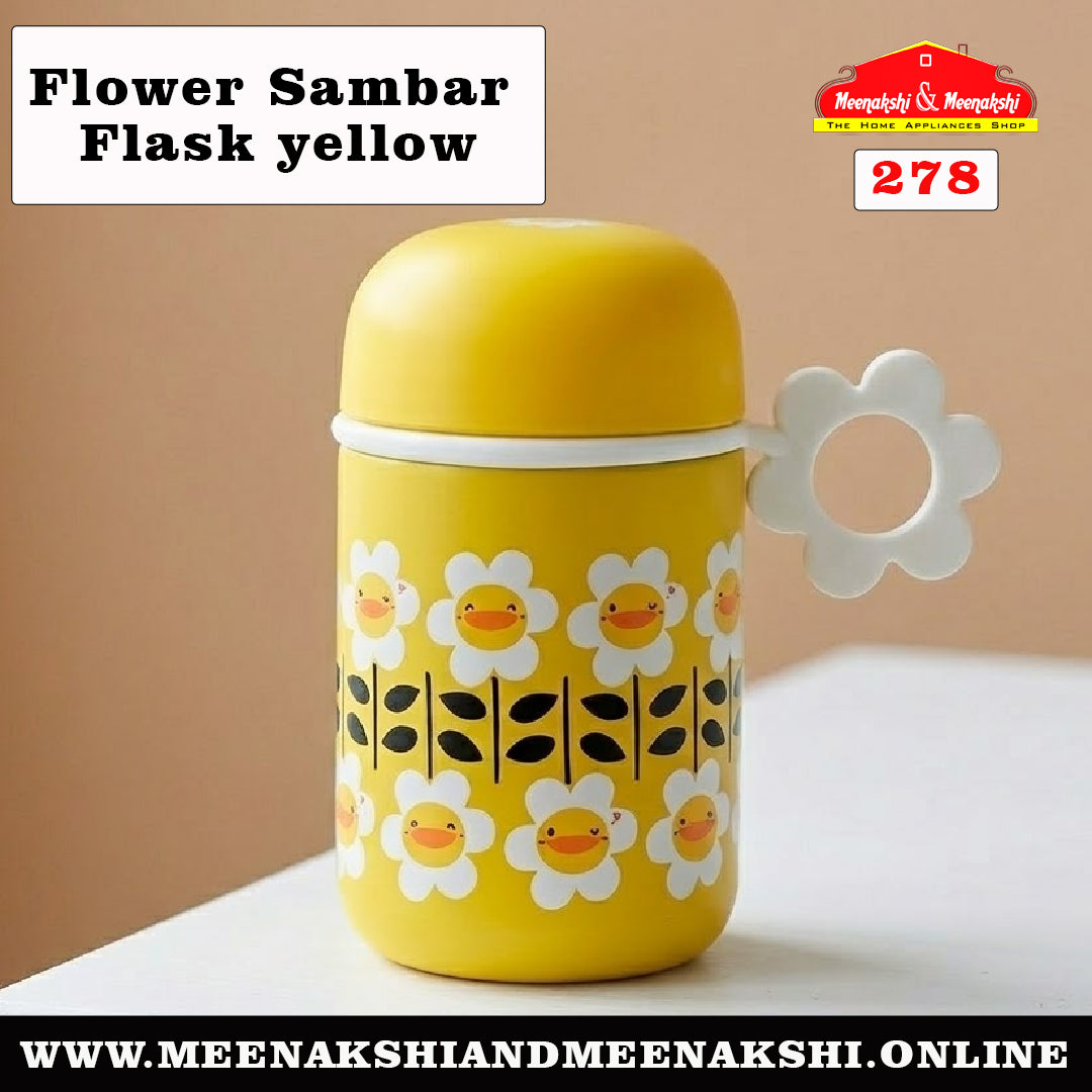 Flower Sambar Flask 320ml