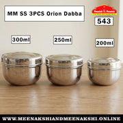 MM SS 3PCS Orion Dabba 543