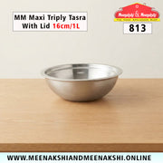 MM Maxi Triply Tasra With Lid