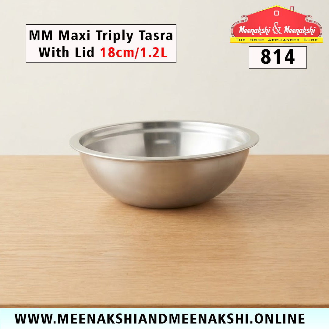 MM Maxi Triply Tasra With Lid