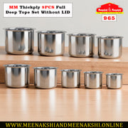 MM Thickply 9PCS Full Deep Tope Set Without LID 965