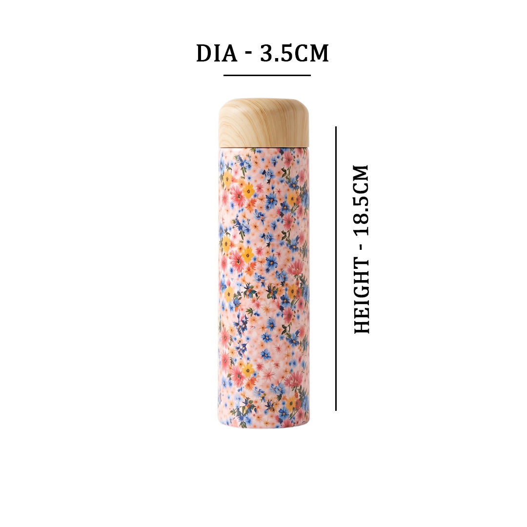 Floral Printed Mini Flask 250ml