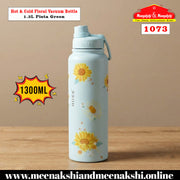 Hot & Cold Floral Vacuum Bottle 1.3L