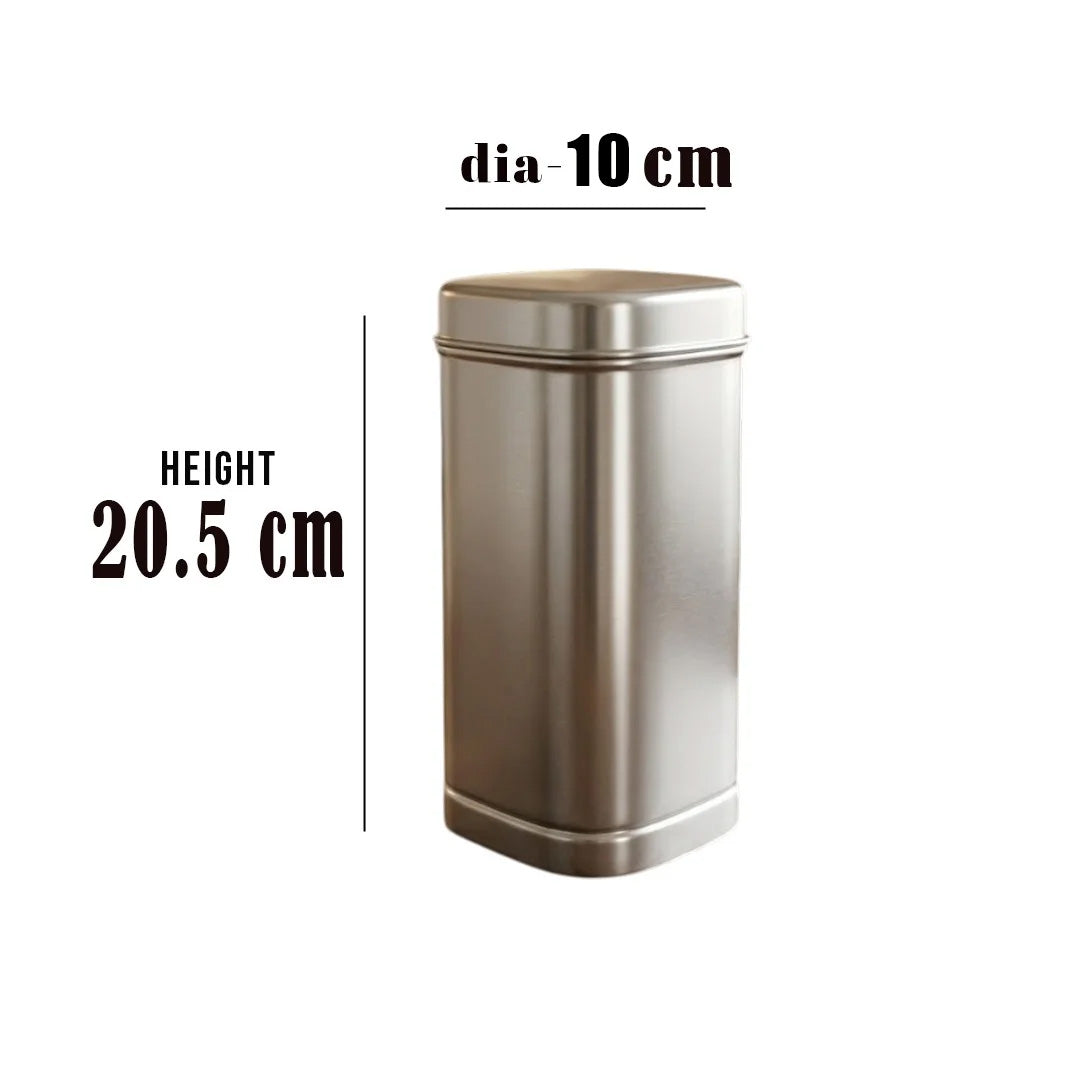MM SS Square Canister