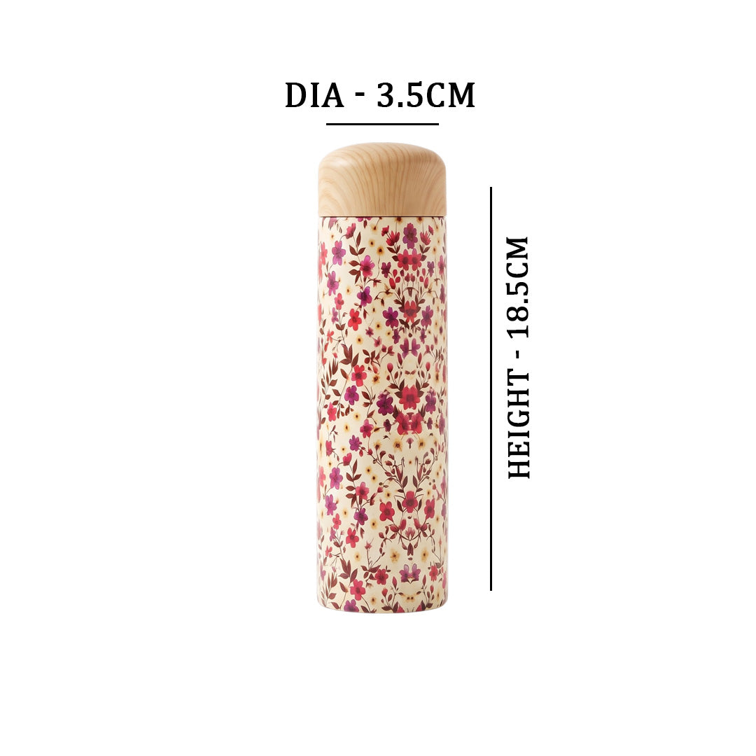 Floral Printed Mini Flask 250ml