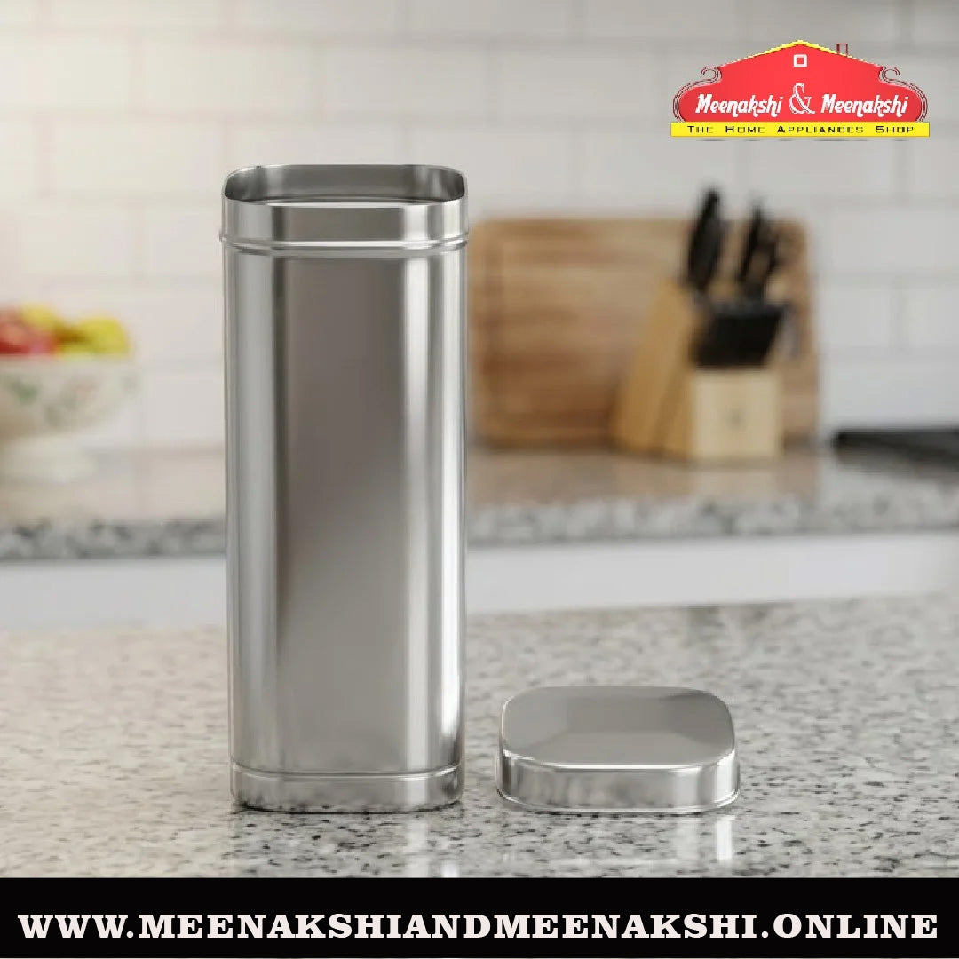 MM SS Square Canister